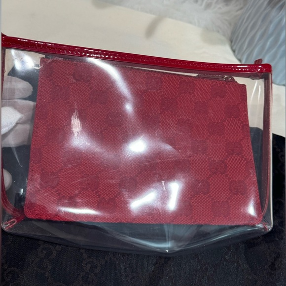 GUCCI Vinyl & Canvas Pouch Duo - Picture 17 of 17